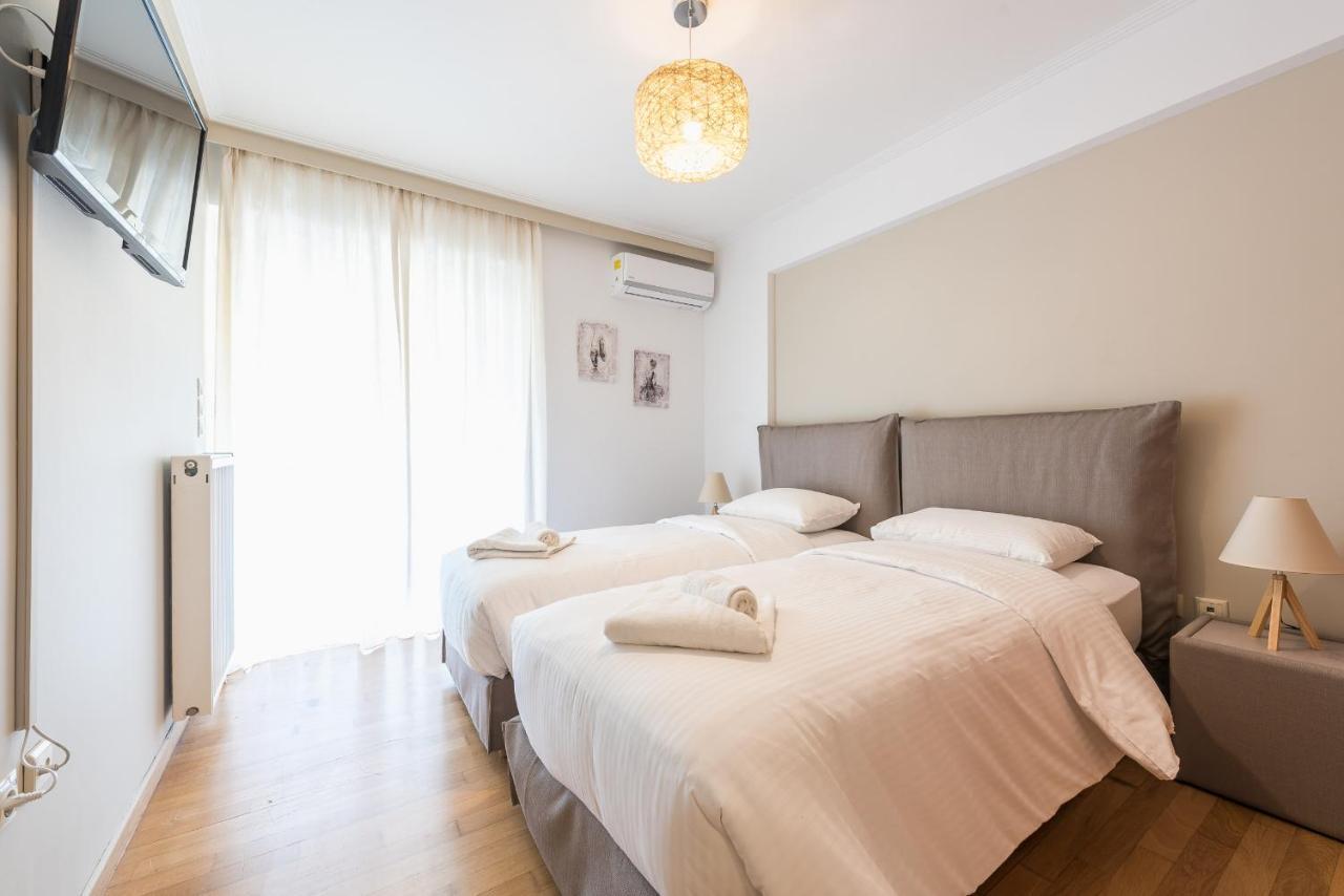 Luxury And Spacious Apt For 6 Guests Atene Esterno foto