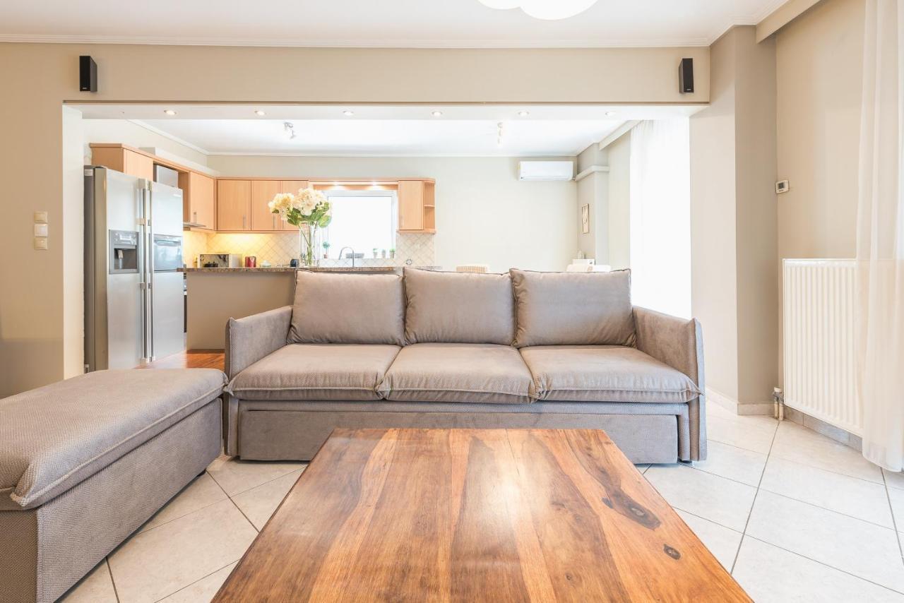 Luxury And Spacious Apt For 6 Guests Atene Esterno foto