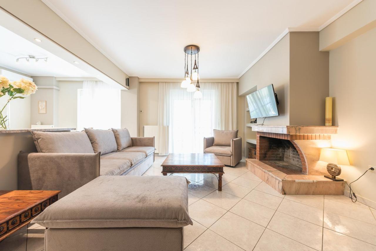 Luxury And Spacious Apt For 6 Guests Atene Esterno foto