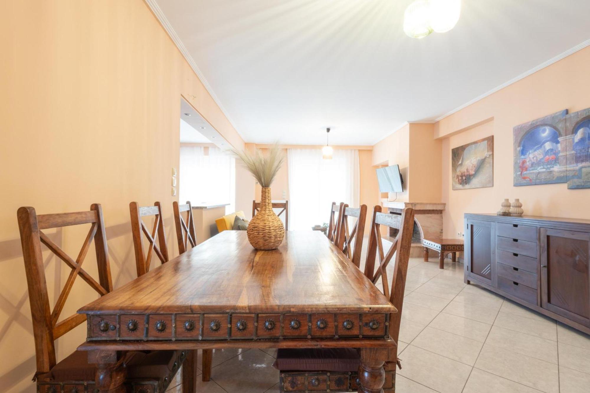 Luxury And Spacious Apt For 6 Guests Atene Esterno foto
