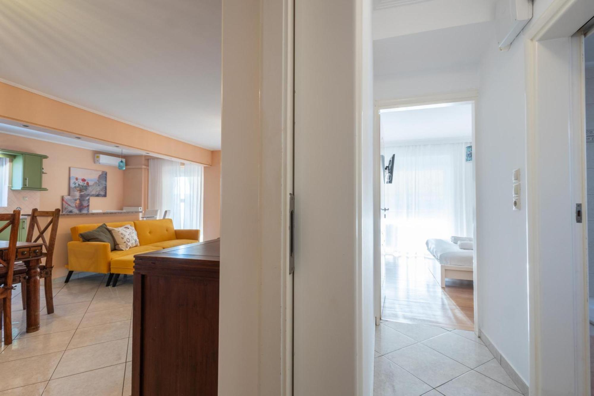 Luxury And Spacious Apt For 6 Guests Atene Esterno foto