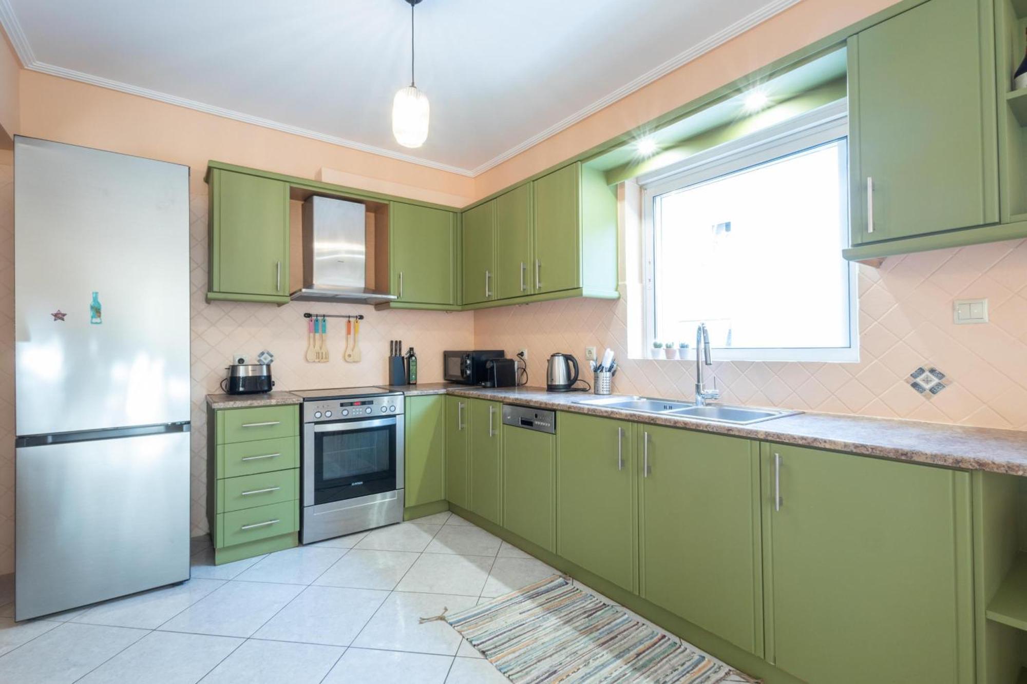 Luxury And Spacious Apt For 6 Guests Atene Esterno foto