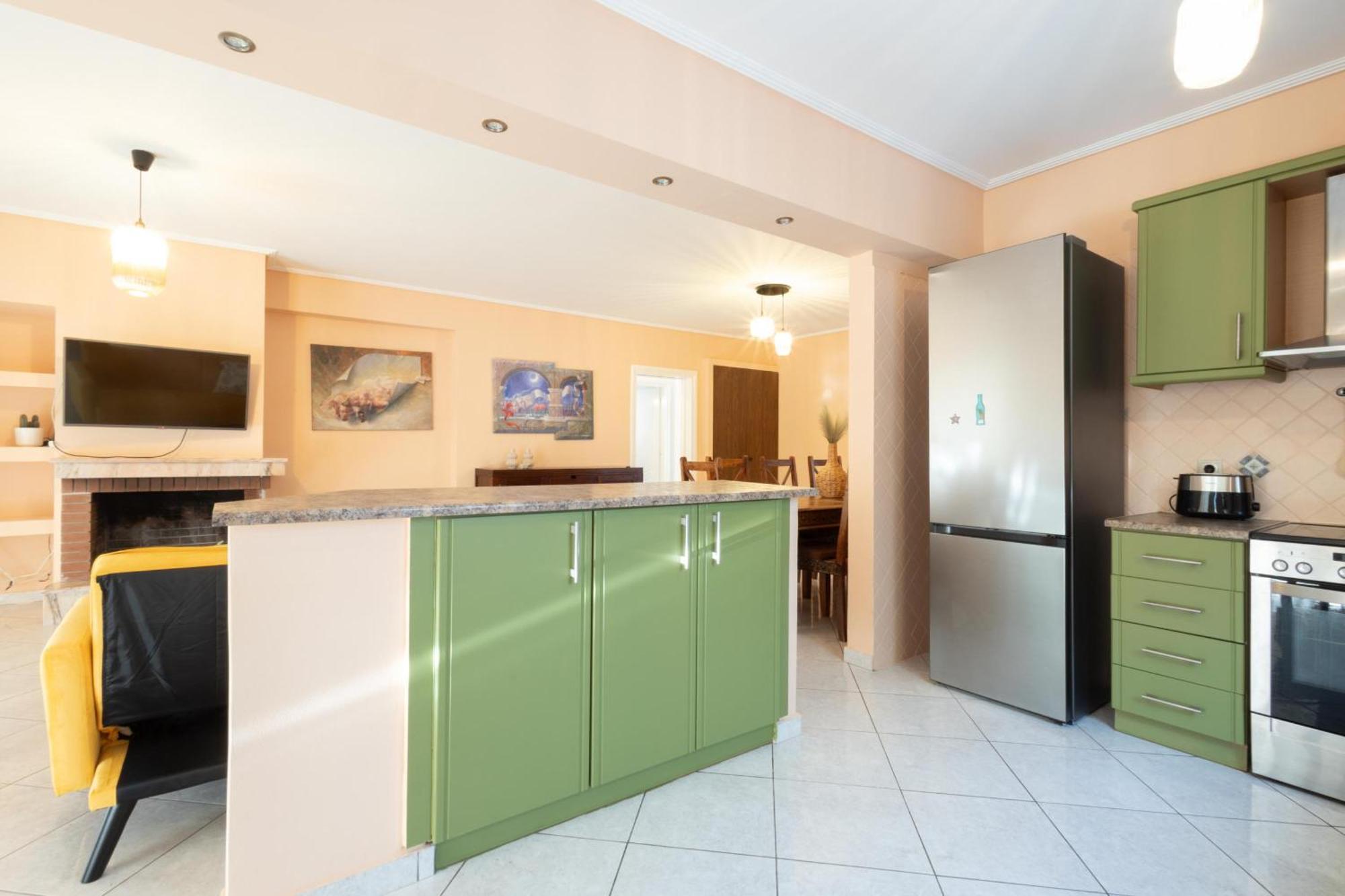 Luxury And Spacious Apt For 6 Guests Atene Esterno foto