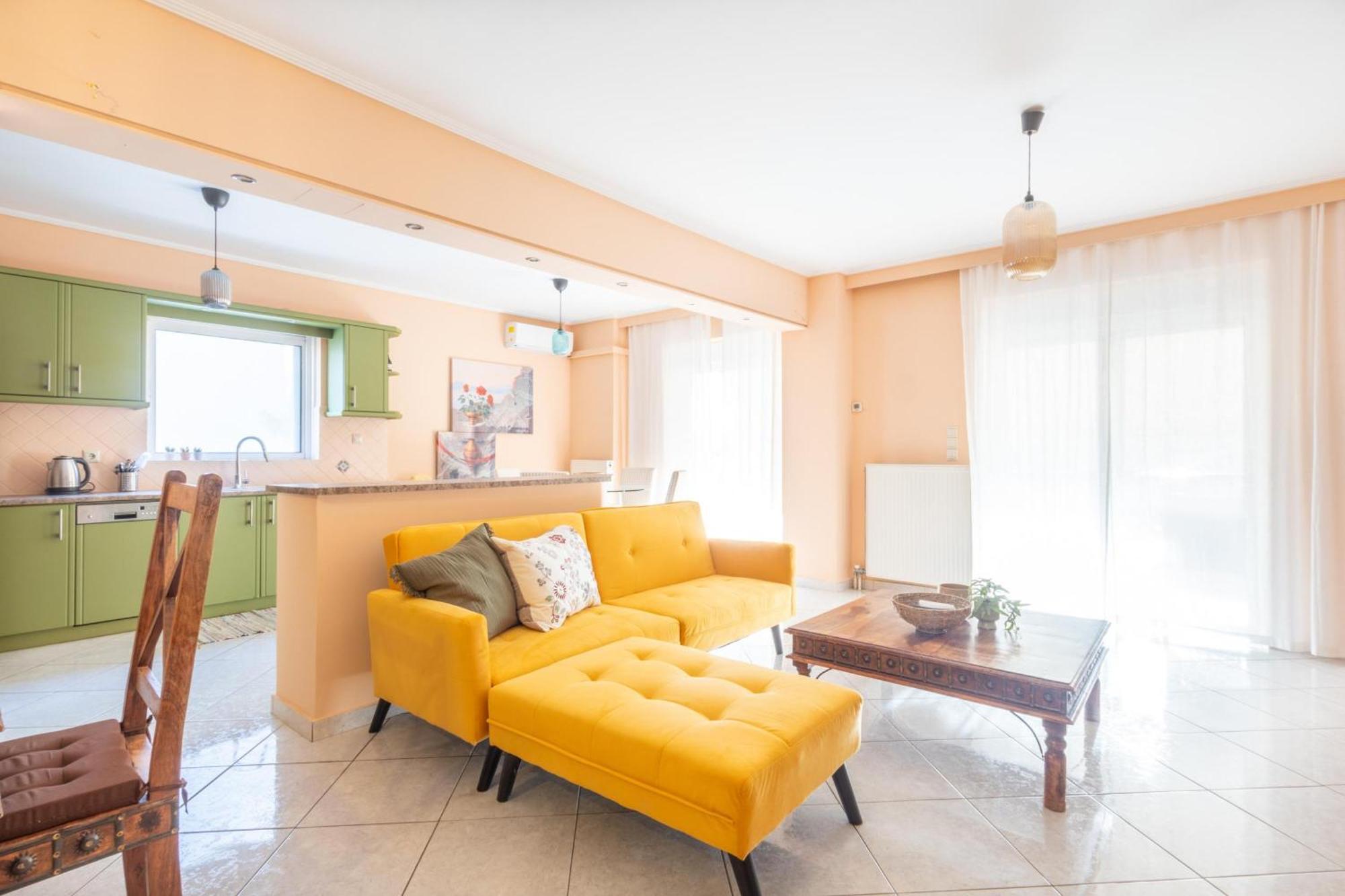 Luxury And Spacious Apt For 6 Guests Atene Esterno foto