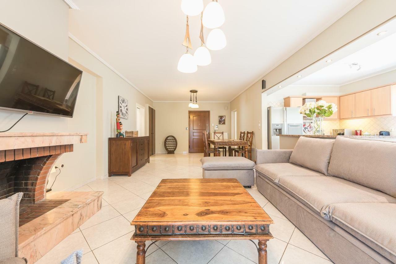 Luxury And Spacious Apt For 6 Guests Atene Esterno foto